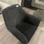 Fauteuil Sil, geweven, antraciet